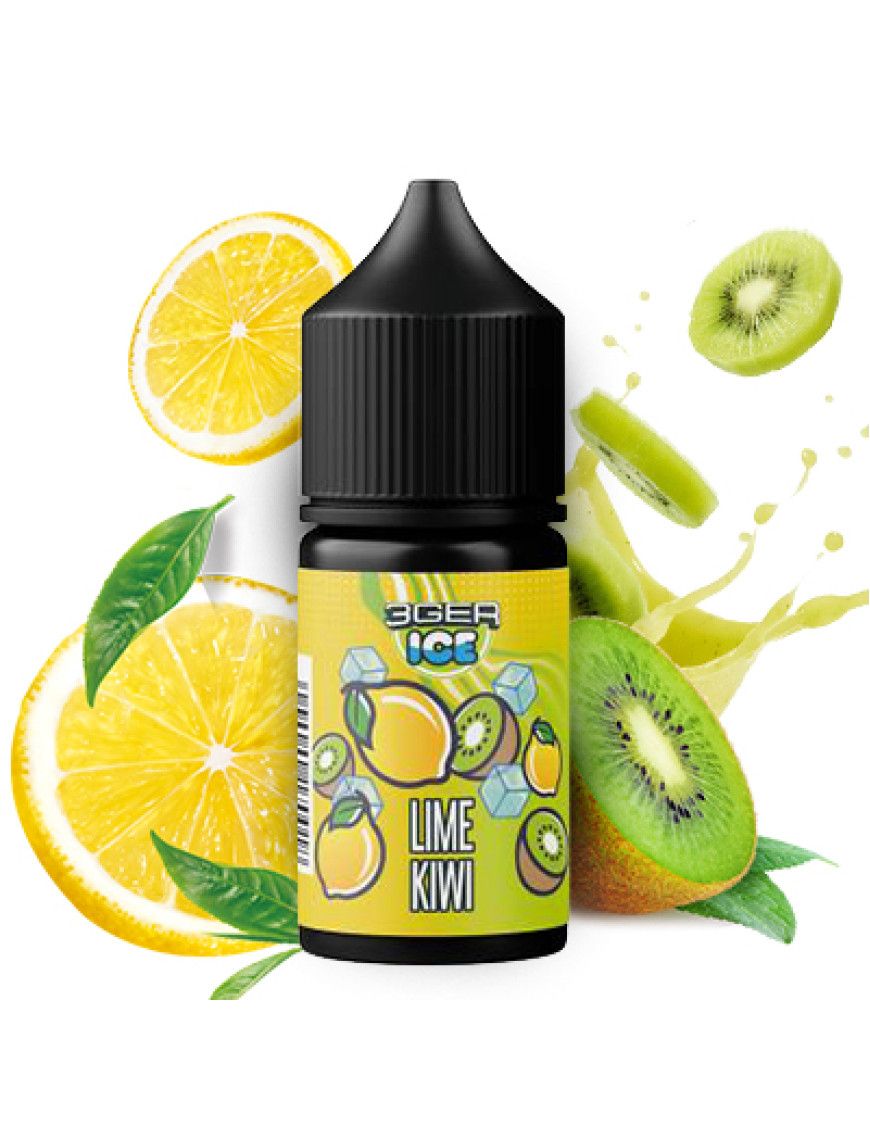3Ger Lime Kiwi 30мл — Рідина для pod систем (сольовий нікотин) 3Ger Lime Kiwi 30мл — Рідина для pod систем (сольовий нікотин)