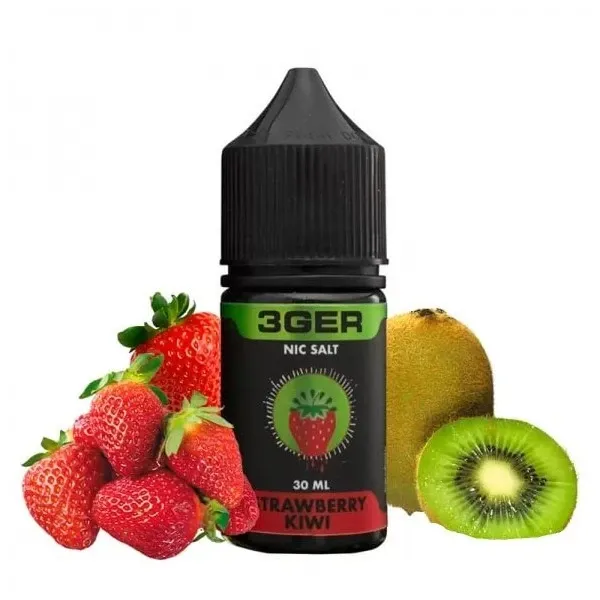 3Ger Strawberry Kiwi 30мл — Рідина для pod систем (сольовий нікотин) 3Ger Strawberry Kiwi 30мл — Рідина для pod систем (сольовий нікотин)