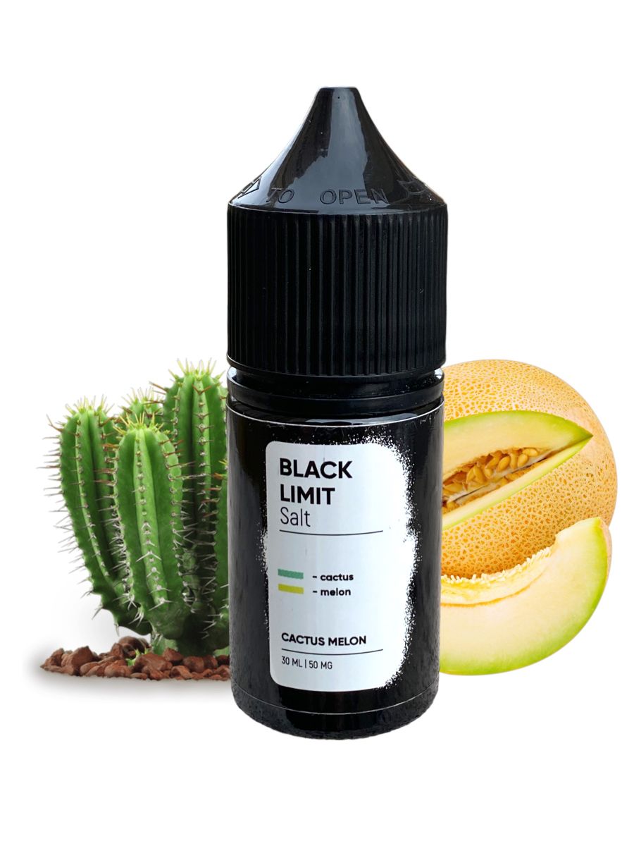 Black Limit Cactus Melon 30мл — Рідина для pod систем (сольовий нікотин) Black Limit Cactus Melon 30мл — Рідина для pod систем (сольовий нікотин)