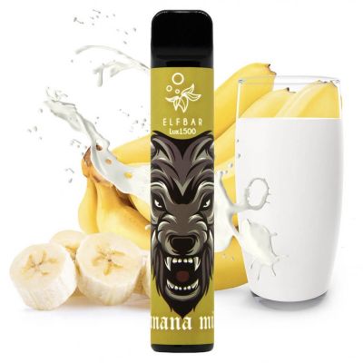 Elf Bar 1500 Banana Milk — Одноразова POD-система