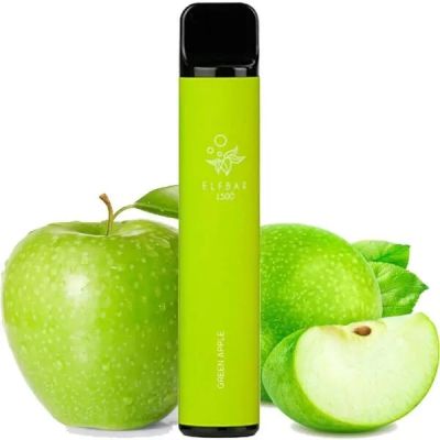 Elf Bar 1500 Green Apple — Одноразова POD-система
