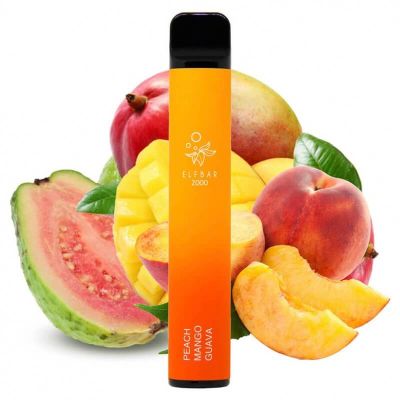 Elf Bar 2000 Peach Mango Guava — Одноразова POD-система