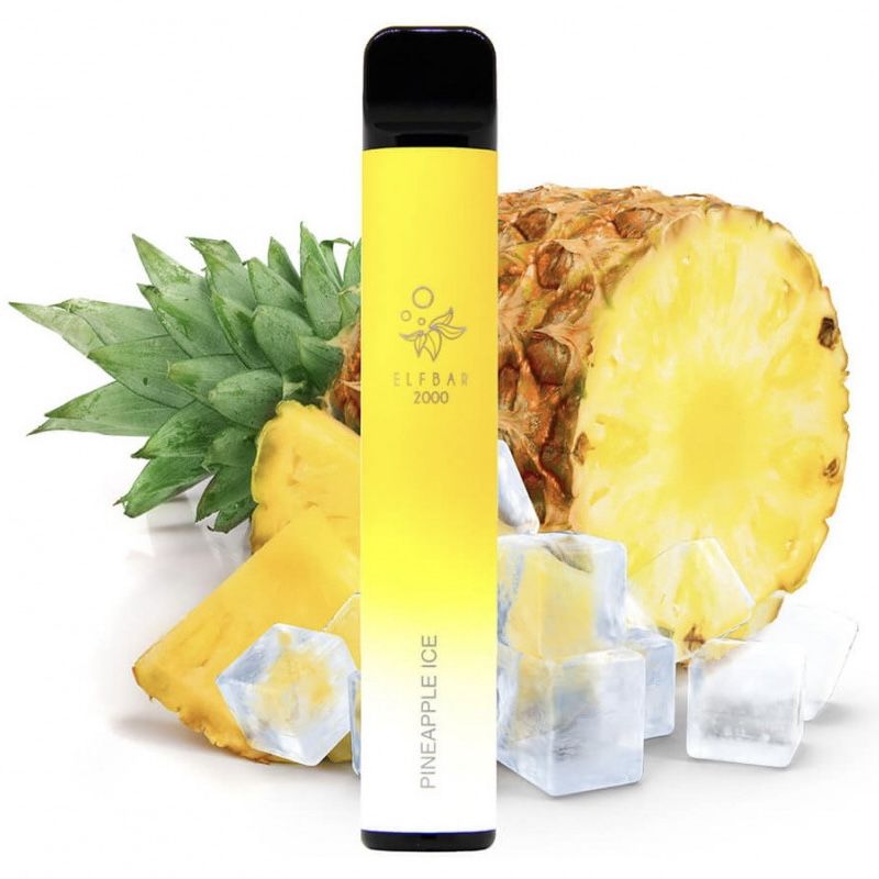 Elf Bar 2000 Pineapple Ice — Одноразова POD-система Elf Bar 2000 Pineapple Ice — Одноразова POD-система