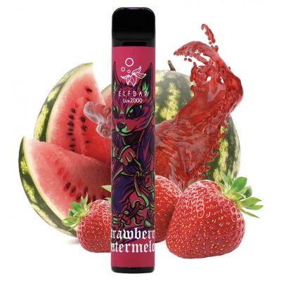 Elf Bar 2000 Strawberry Watermelon — Одноразова POD-система
