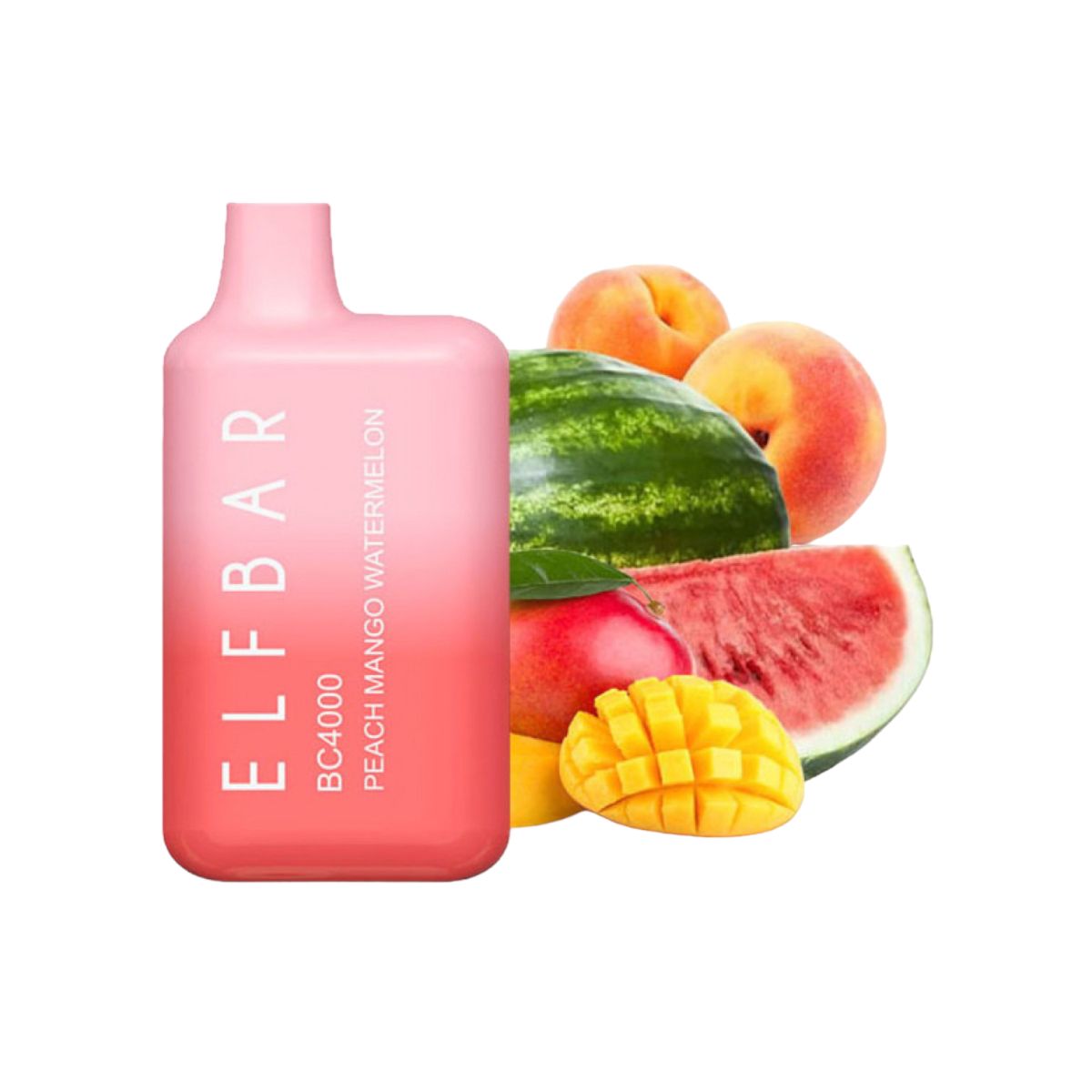 Elf Bar 4000 Peach Mango Watermelon — Одноразова POD-система Elf Bar 4000 Peach Mango Watermelon — Одноразова POD-система