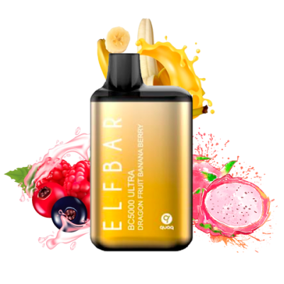 Elf Bar 5000 ULTRA Dragon Banana Berry — Одноразова POD-система