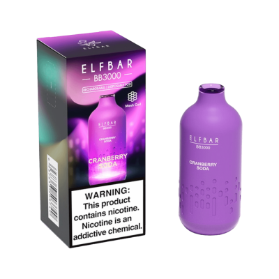 Elf Bar BB3000 Cranberry Soda — Одноразова POD-система