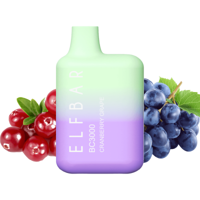 Elf Bar BC3000 Cranberry Grape — Одноразова POD-система