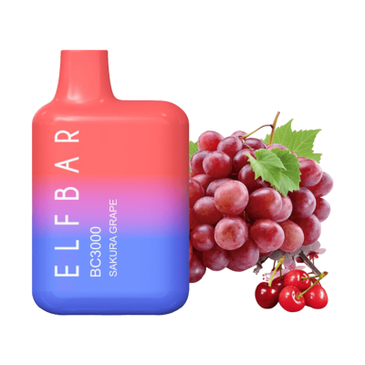 Elf Bar BC3000 Sakura Grape — Одноразова POD-система