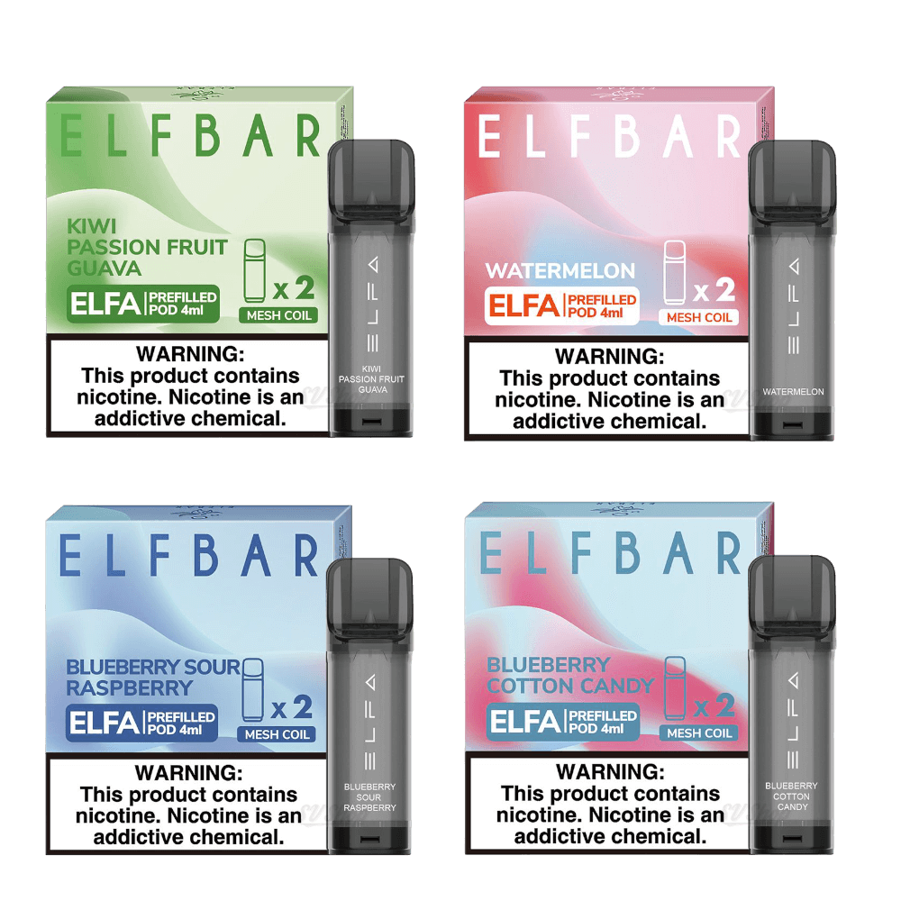 Elf Bar ELFA 4мл — Картридж для POD-систем Elf Bar ELFA 4мл — Картридж для POD-систем