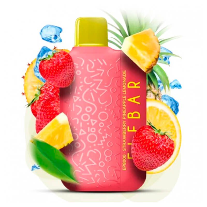 Elf Bar EP8000 Strawberry Pineapple Lemonade — Одноразова POD-система Elf Bar EP8000 Strawberry Pineapple Lemonade — Одноразова POD-система