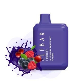 Elf Bar LB5000 Blueberry Raspberry Cherry — Одноразова POD-система