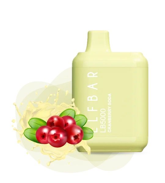 Elf Bar LB5000 Cranberry Soda — Одноразова POD-система Elf Bar LB5000 Cranberry Soda — Одноразова POD-система