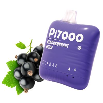 Elf Bar PI7000 Blackcurrant Juice — Одноразова POD-система