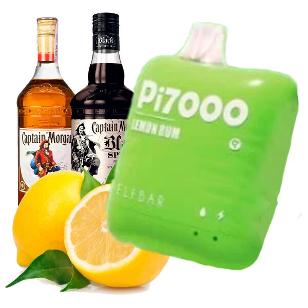 Elf Bar PI7000 Lemon Rum — Одноразова POD-система Elf Bar PI7000 Lemon Rum — Одноразова POD-система