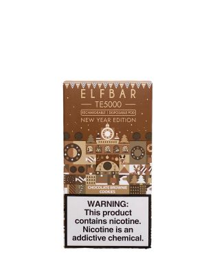 Elf Bar TE5000 Brownie Chocolate — Одноразова POD-система