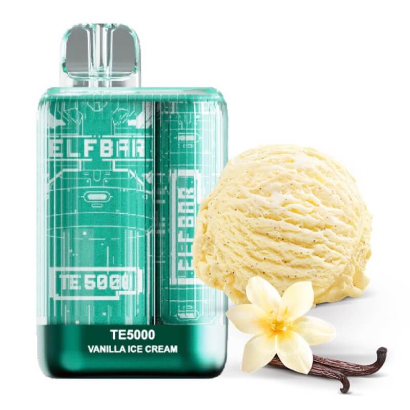 Elf Bar TE5000 Vanilla Ice Cream — Одноразова POD-система Elf Bar TE5000 Vanilla Ice Cream — Одноразова POD-система