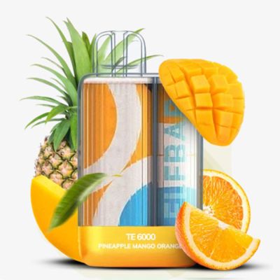 Elf Bar TE6000 Pineapple Mango Orange — Одноразова POD-система