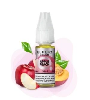 Elfliq Apple Peach 10мл — Рідина для pod систем (сольовий нікотин)