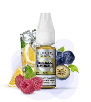Elfliq Blue Razz Lemonade 10мл — Рідина для pod систем (сольовий нікотин)