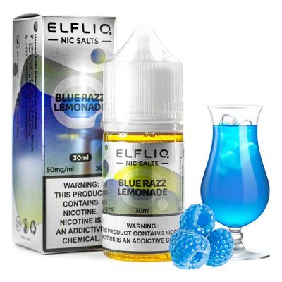 Elfliq Blue Razz Lemonade 30мл — Рідина для pod систем (сольовий нікотин)