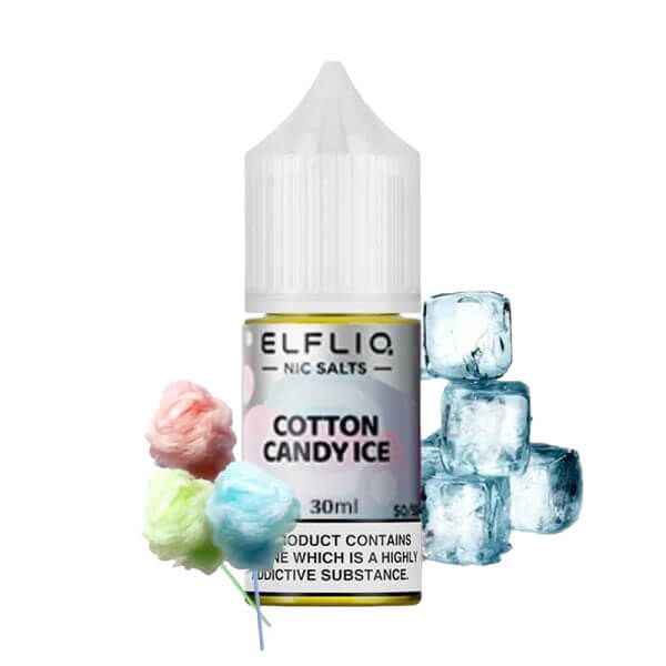 Elfliq Cotton Candy Ice 30мл — Жидкость для pod систем (солевой никотин) Elfliq Cotton Candy Ice 30мл — Жидкость для pod систем (солевой никотин)