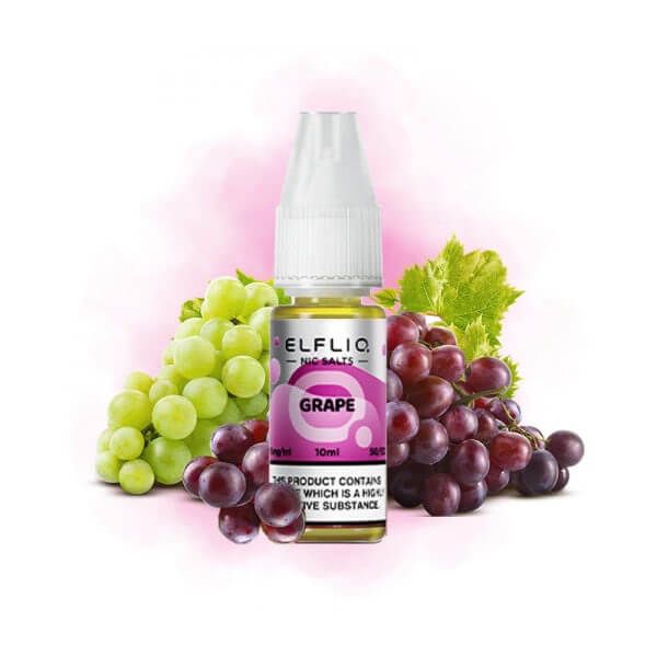 Elfliq Grape 10мл — Рідина для pod систем (сольовий нікотин) Elfliq Grape 10мл — Рідина для pod систем (сольовий нікотин)