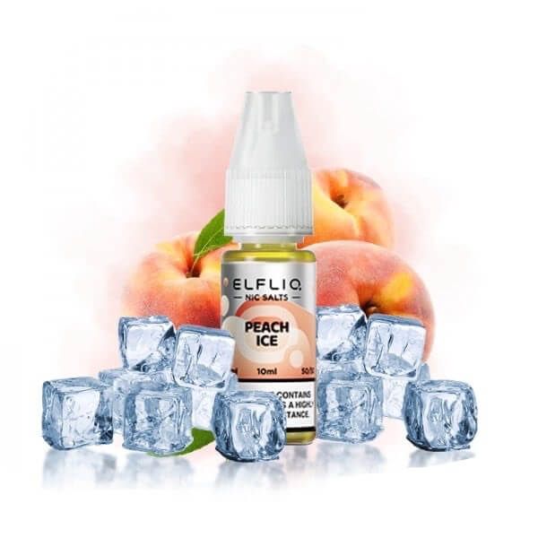 Elfliq Peach Ice 10мл — Рідина для pod систем (сольовий нікотин) Elfliq Peach Ice 10мл — Рідина для pod систем (сольовий нікотин)