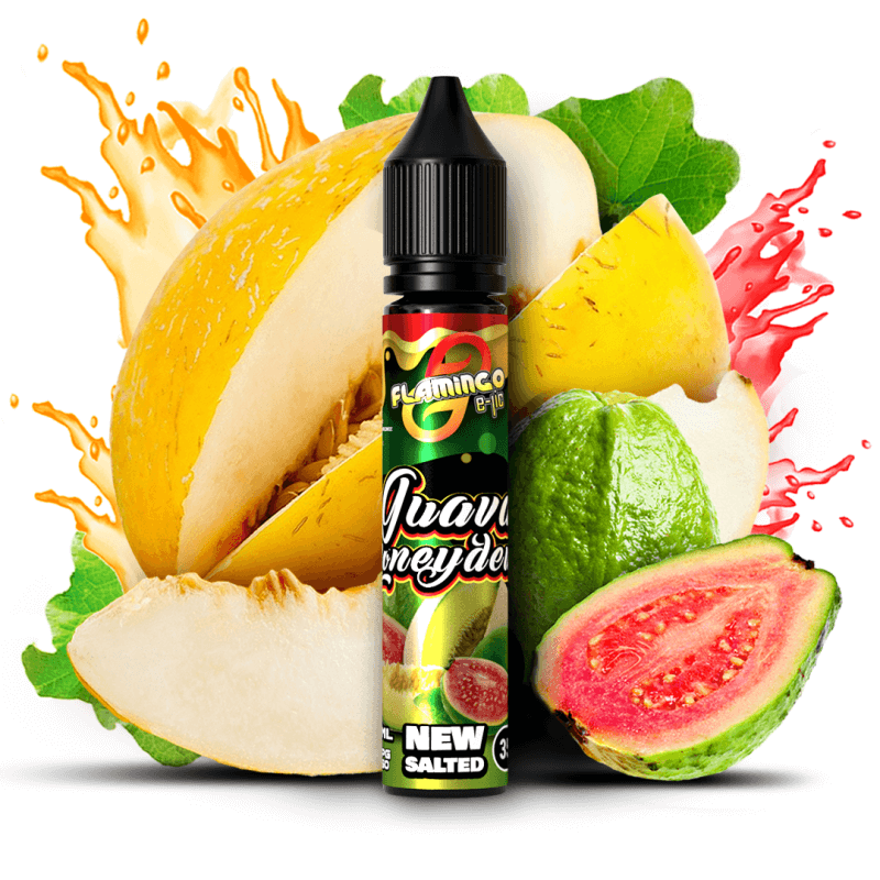 Flamingo New Salted Guava Honeydew 30мл — Рідина для pod систем (сольовий нікотин) Flamingo New Salted Guava Honeydew 30мл — Рідина для pod систем (сольовий нікотин)