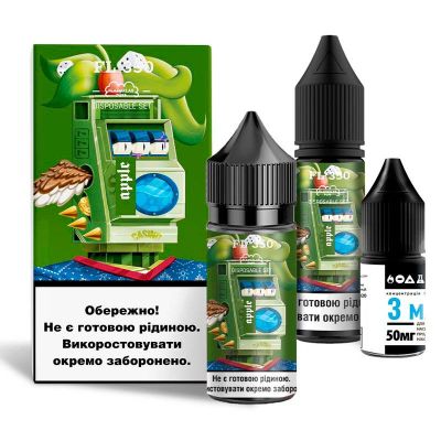 Flavorlab FL350 Apple 30мл — Набір для самозамісу (сольовий нікотин)