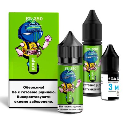 Flavorlab FL350 Grape 30мл — Набір для самозамісу (сольовий нікотин)