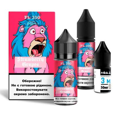 Flavorlab FL350 Strawberry Grapes 30мл — Набір для самозамісу (сольовий нікотин) Flavorlab FL350 Strawberry Grapes 30мл — Набір для самозамісу (сольовий нікотин)