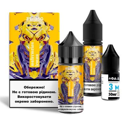 Flavorlab FL350 Watermelon lemon 30мл — Набір для самозамісу (сольовий нікотин)