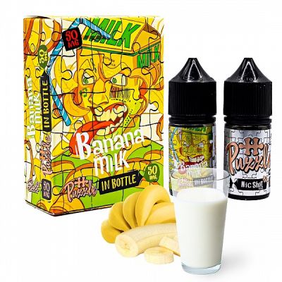 In Bottle Banana Milk 30мл — Набір для самозамісу (сольовий нікотин) In Bottle Banana Milk 30мл — Набір для самозамісу (сольовий нікотин)