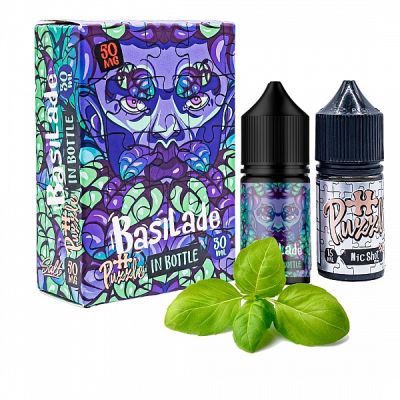 In Bottle Basilade 30мл — Набір для самозaмісу (сольовий нікотин)