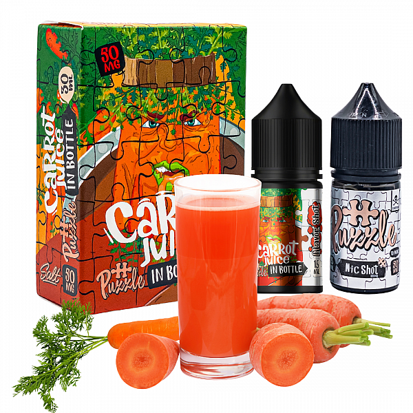 In Bottle Carrot Juice 30мл — Набір для самозамісу (сольовий нікотин) In Bottle Carrot Juice 30мл — Набір для самозамісу (сольовий нікотин)