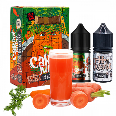 In Bottle Carrot Juice 30мл — Набір для самозамісу (сольовий нікотин)