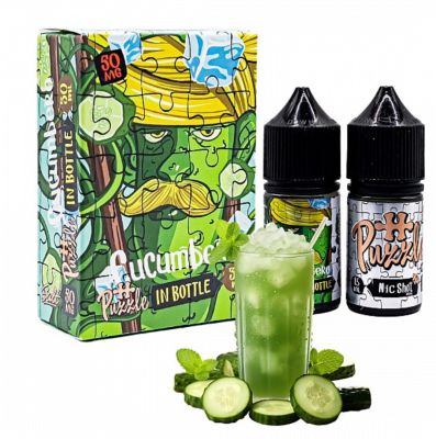 In Bottle Cucumbero 30мл — Набір для самозaмісу (сольовий нікотин)