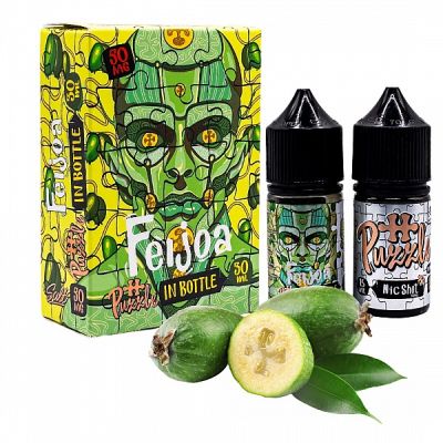 In Bottle Feijoa 30мл — Набір для самозaмісу (сольовий нікотин)