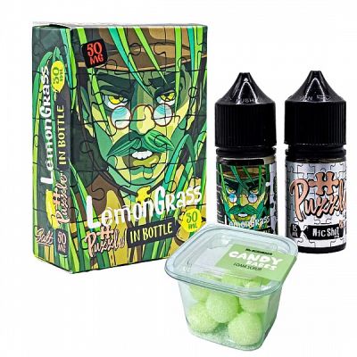 In Bottle Lemongrass 30мл — Набір для самозaмісу (сольовий нікотин)