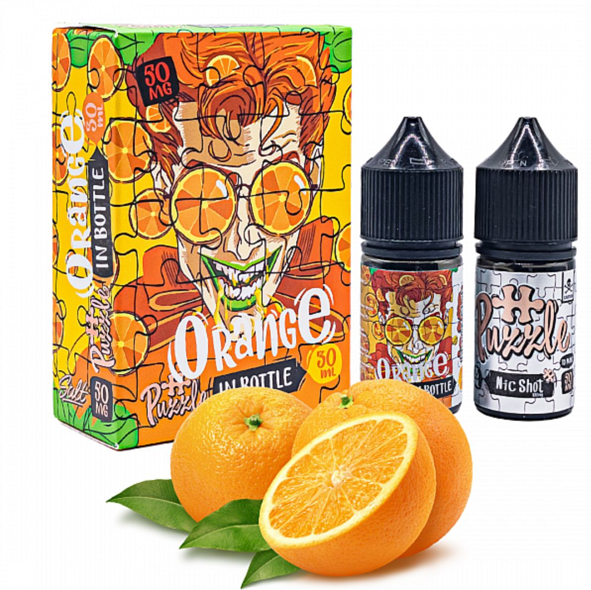 In Bottle Orange 30мл — Набір для самозамісу (сольовий нікотин) In Bottle Orange 30мл — Набір для самозамісу (сольовий нікотин)
