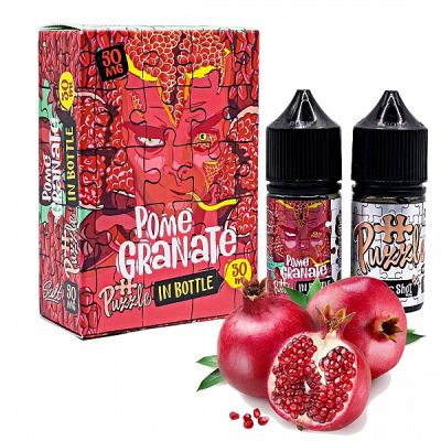 In Bottle Pomegranate 30мл — Набір для самозамісу (сольовий нікотин)