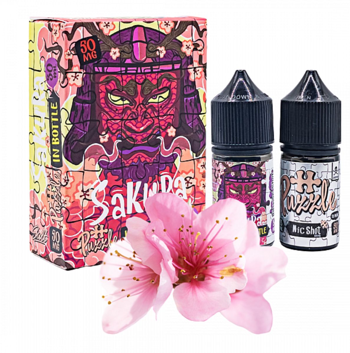 In Bottle Sakura 30мл — Набір для самозамісу (сольовий нікотин) In Bottle Sakura 30мл — Набір для самозамісу (сольовий нікотин)