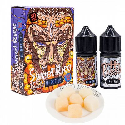 In Bottle Sweet Rice 30мл — Набір для самозамісу (сольовий нікотин)
