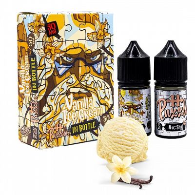 In Bottle Vanilla Ice Cream 30мл — Набір для самозaмісу (сольовий нікотин)