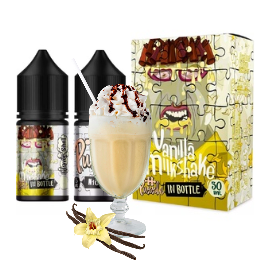 In Bottle Vanilla Milkshake 30мл — Набір для самозaмісу (сольовий нікотин) In Bottle Vanilla Milkshake 30мл — Набір для самозaмісу (сольовий нікотин)
