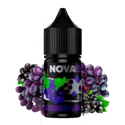 Nova Blackcurrant Grape 30мл — Рідина для pod систем (сольовий нікотин)