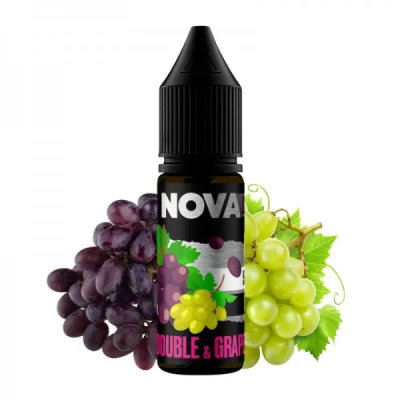 Nova Double Grape 15мл — Рідина для pod систем (сольовий нікотин)