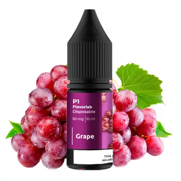 P1 Grape 10мл — Рідина для pod систем (сольовий нікотин) P1 Grape 10мл — Рідина для pod систем (сольовий нікотин)