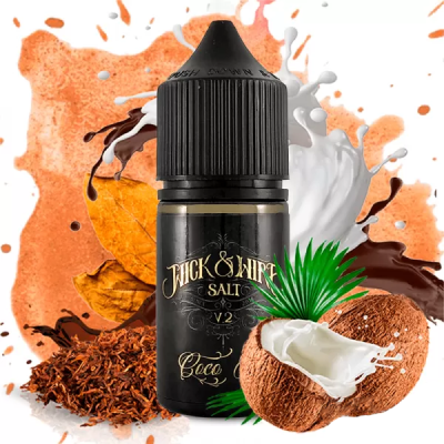 Wick and Wire Coco Tob 30мл — Рідина для pod систем (сольовий нікотин)